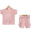 Palm-Printed Set
