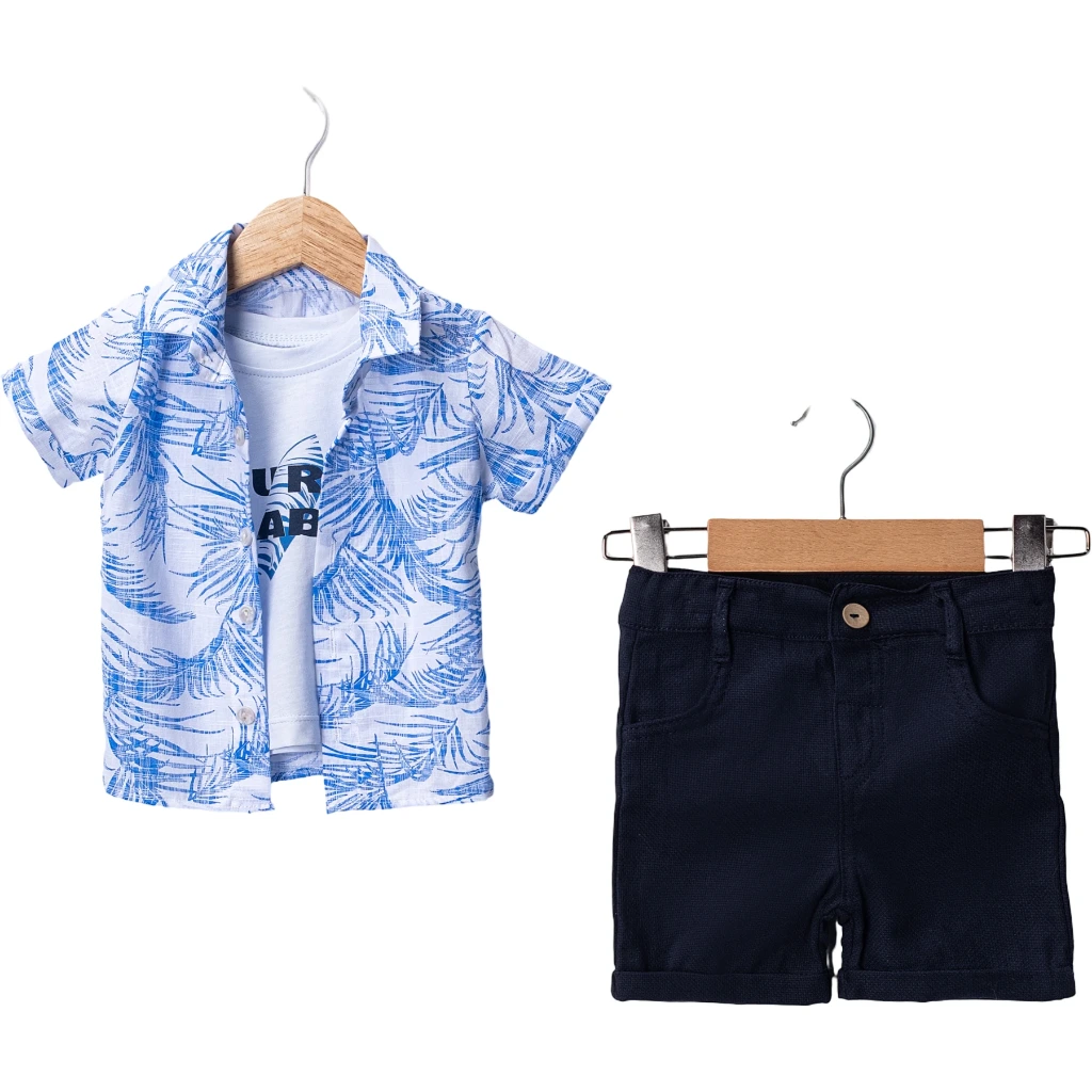 Surf Printed Boys' 3-Piece Set