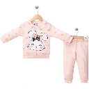 Bunny Graphic 2-Piece Set