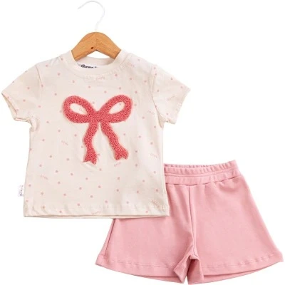 Butterfly Ribbon Duo (Pink, 6/9M)