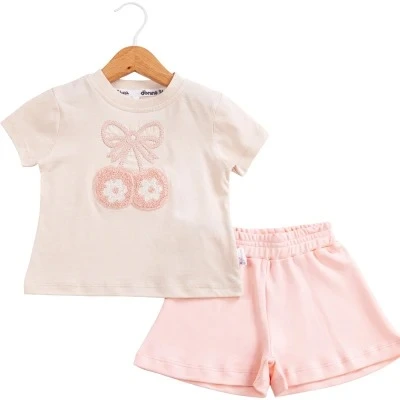 Cherry Blossom Cute Duo (Pink, 6/9M)