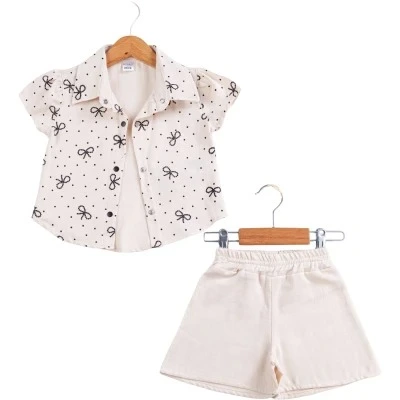 Dotted Ribbon Girly Set (18M)