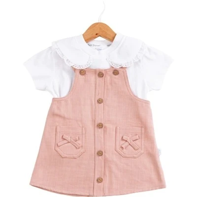 Cute Girly Button Dress