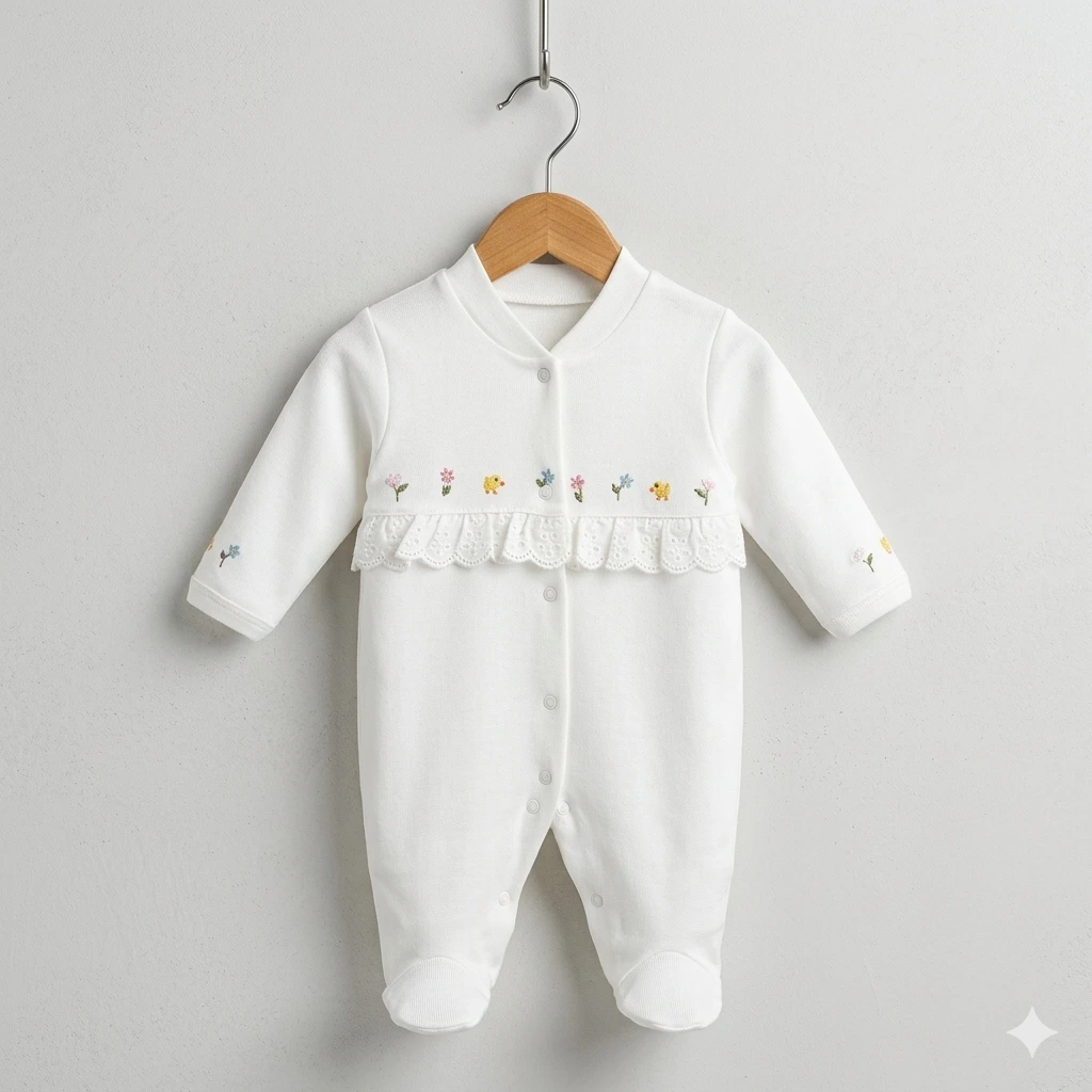 Skandinavian-themed Rompers (3/6M)