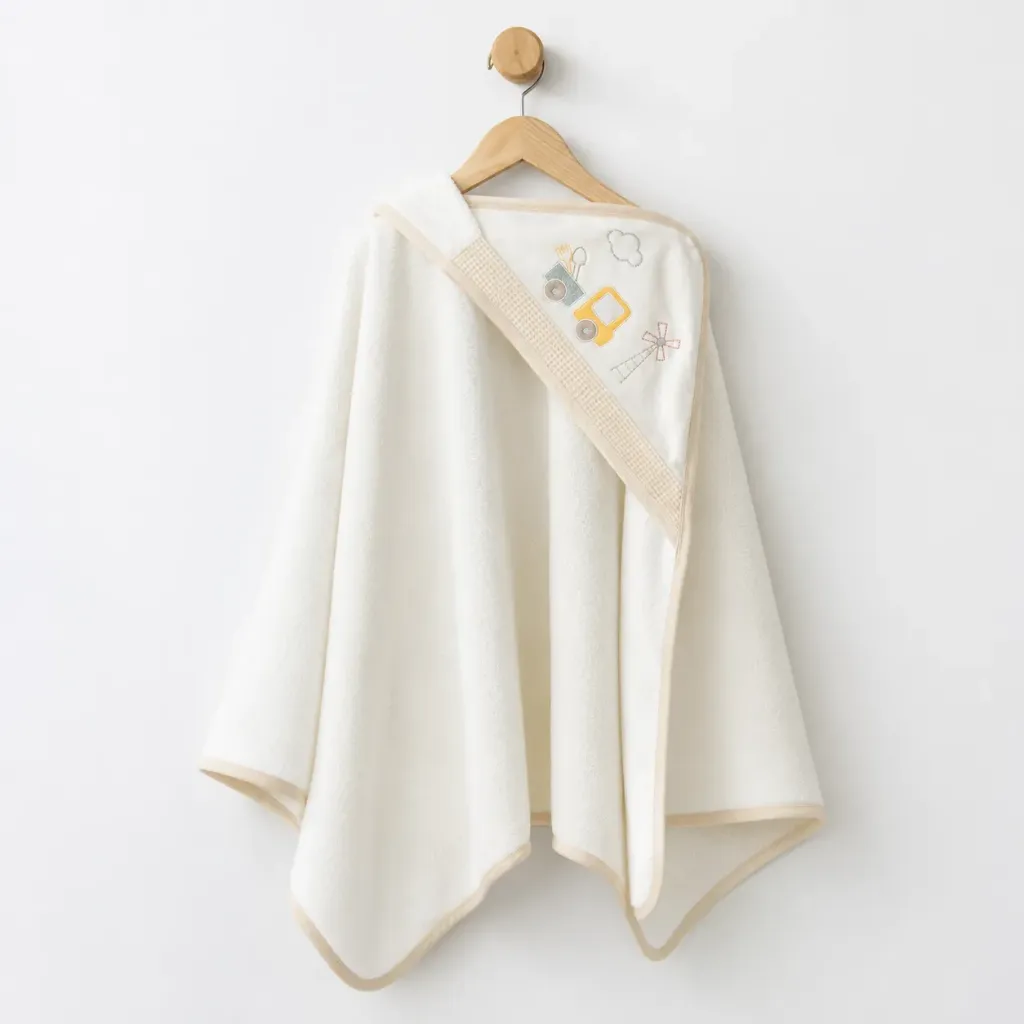 Cute Minitruck Baby Towel (Boy)