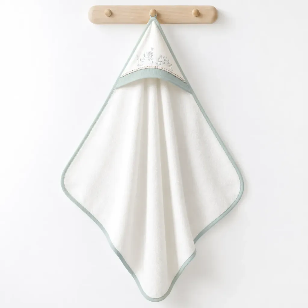 Cute Flower Baby Towel (Boy)