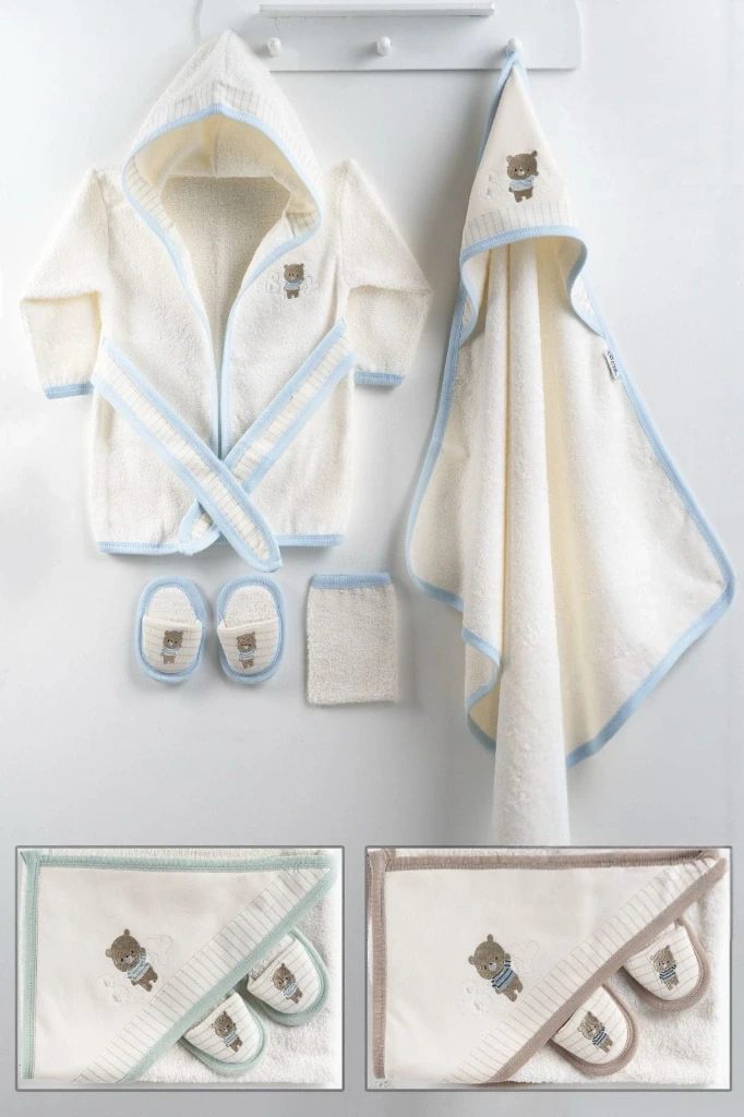 Classic Cub Bathrobe Set (Boy)