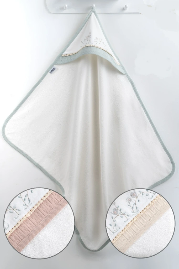 Cute Flower Baby Towel (Boy)
