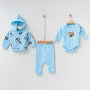 Peek-a-Bear Hooded Set