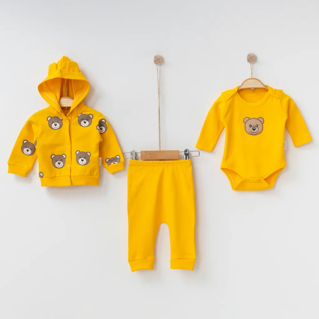 Peek-a-Bear Hooded Set