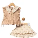 Toffee Charm Skirt Set