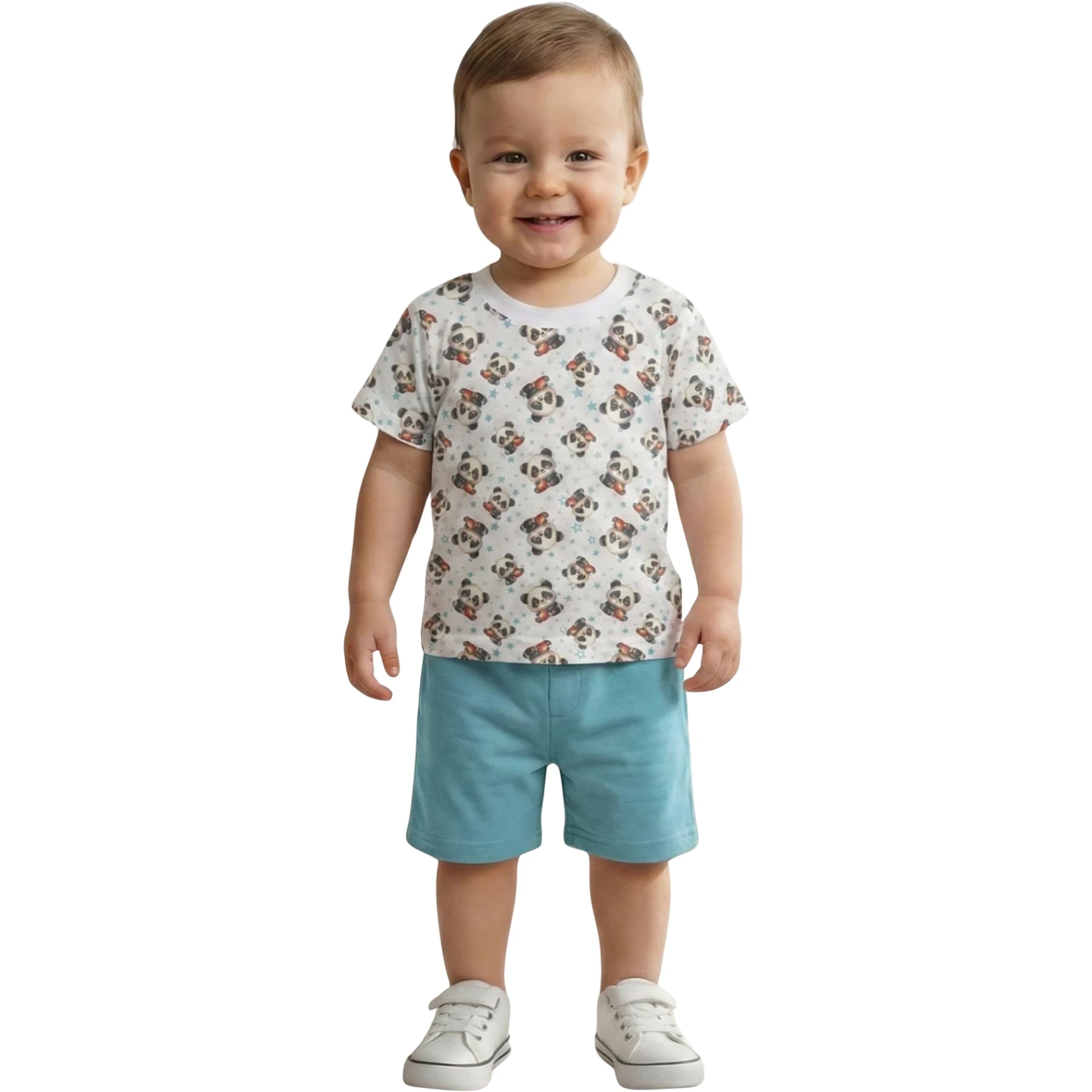 Panda Chill Set (Blue, 18M)