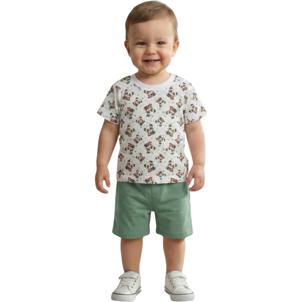 Panda Chill Set (Blue, 18M)