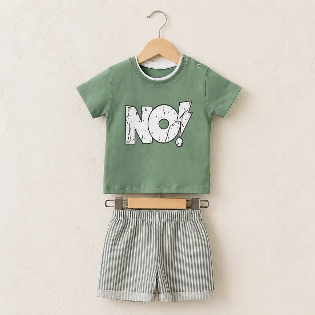 Big NO Shorts Set (18M)