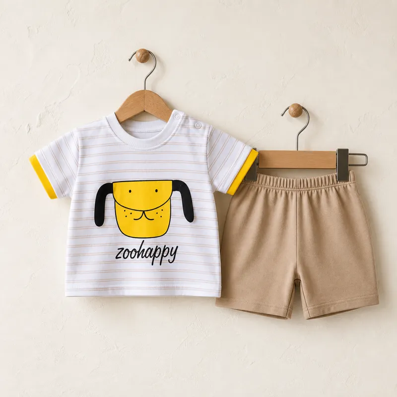 Zoo Happy Set (18M, Brown)