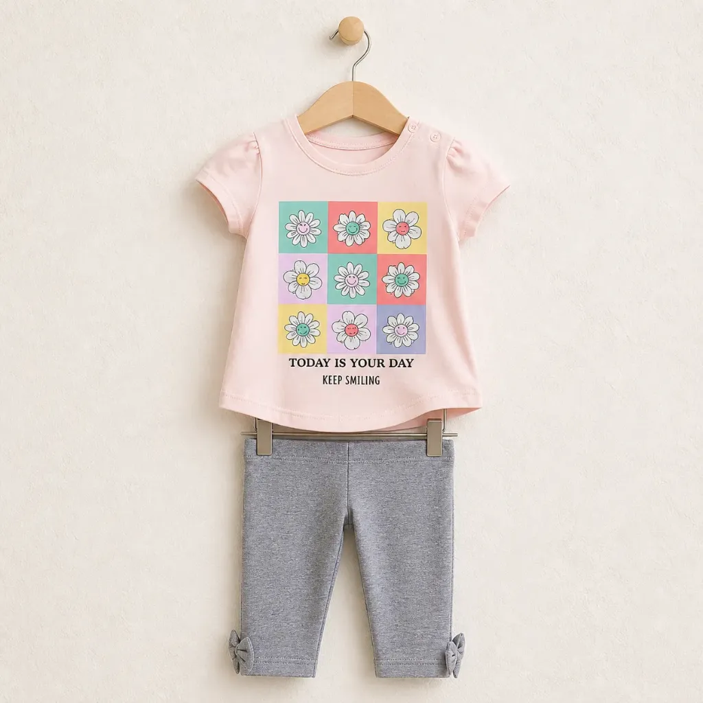 Your Day Tights Set (18M, Yellow)