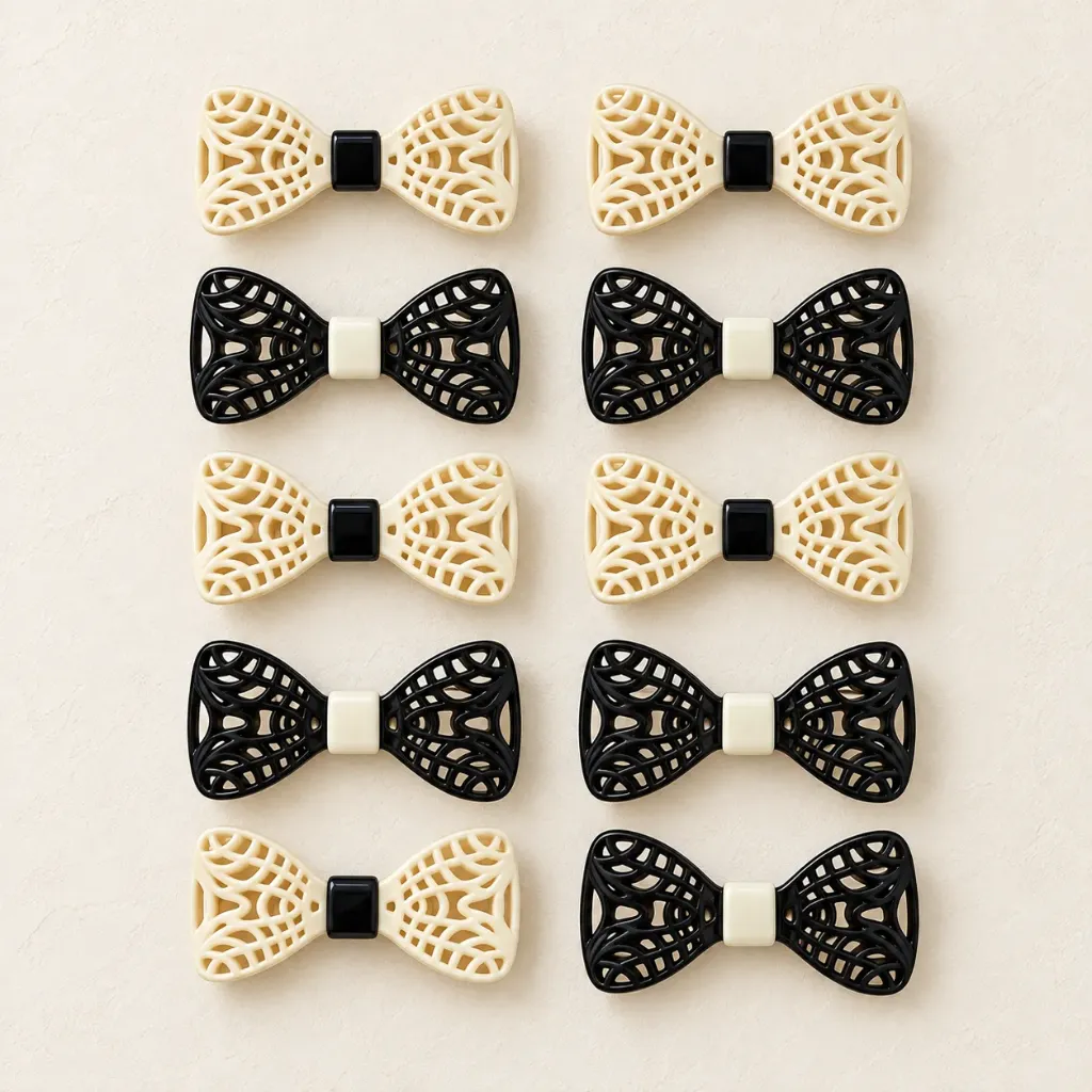 Cookies n' Cream Bow Set (Cream)