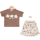 Floral-Print Set for Girls
