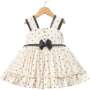 Polkadot Ribbon Baby Dress