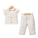 Monthly Shirt and Pants Set for Girls