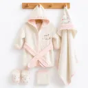 Be Happy Bathrobe Set