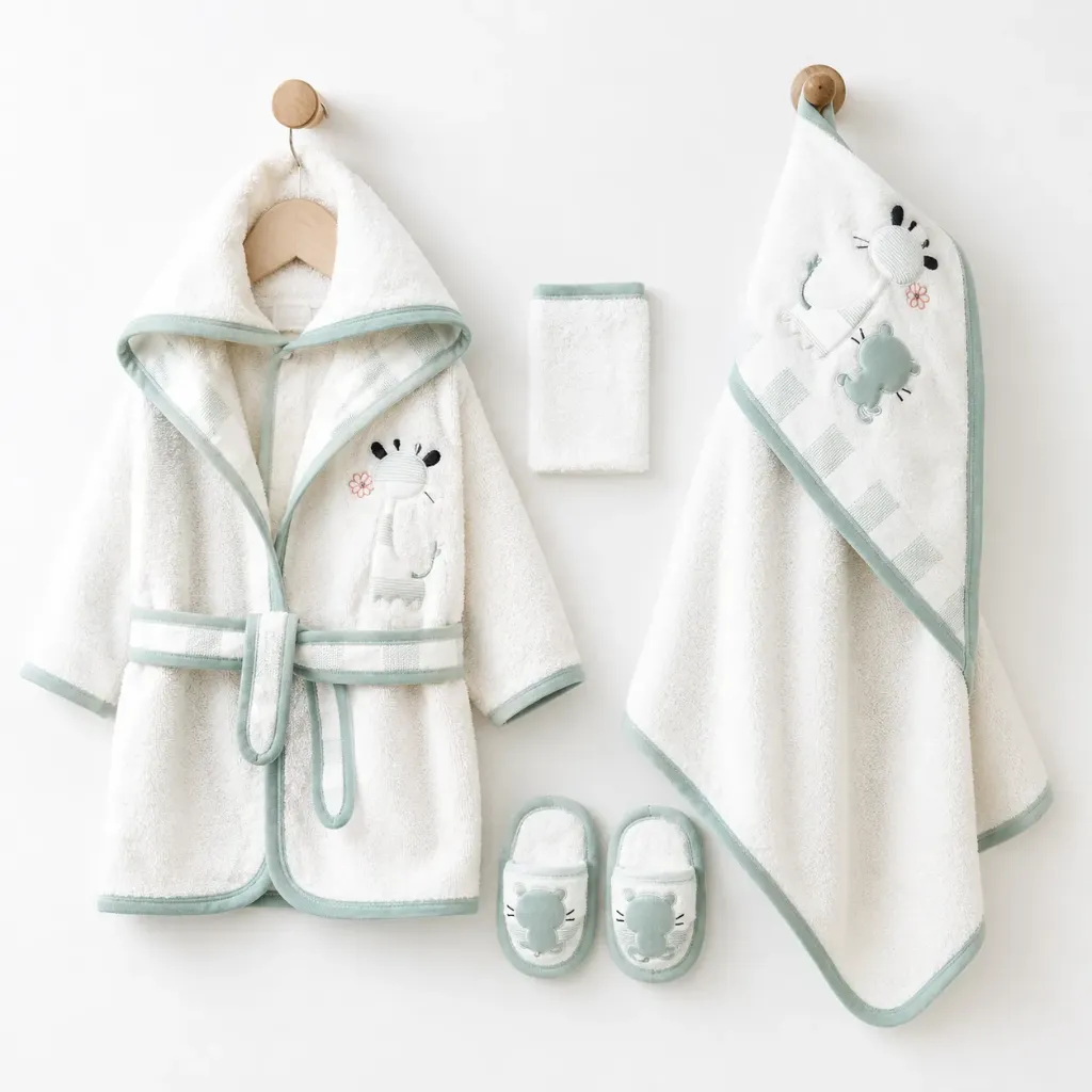 Safari Snuggle Bathrobe Set