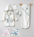 Cute Baby Zoo-themed Bathrobe