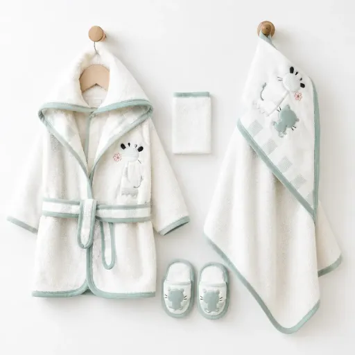 Safari Snuggle Bathrobe Set