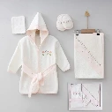 Cute Baby Flower Bathrobe