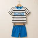Striped California Tee Set