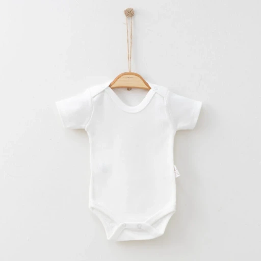 Plain Short Sleeve Onesie