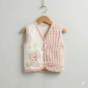 Cute Two-Toned Teddy Bear Vest